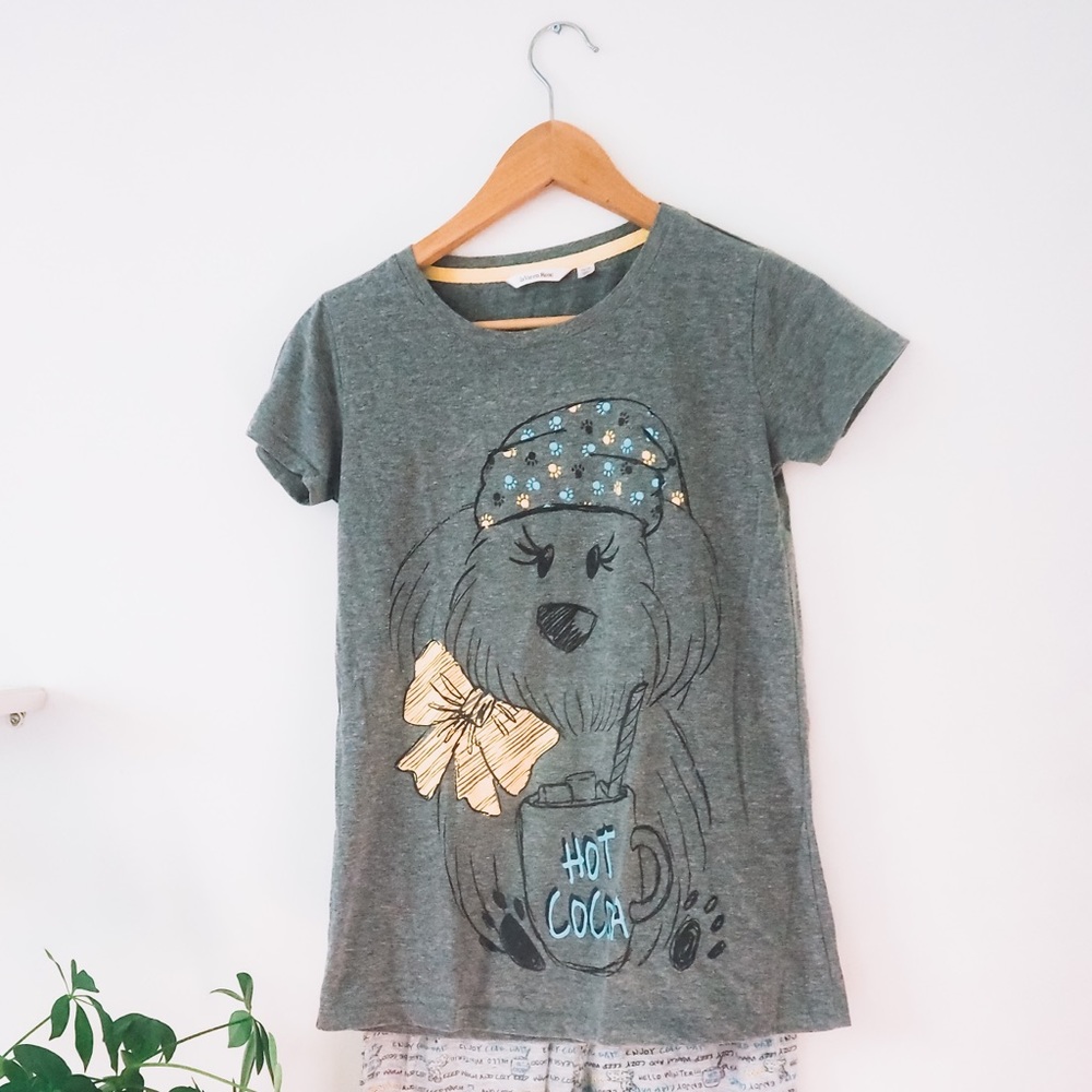 Dog Theme Pajama Set